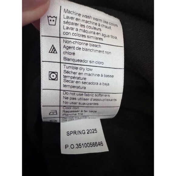 Carhartt Loose Fit Size Medium T-Shirt Pocket Work Shirt Crewneck Long Sleeve Bl - Picture 6 of 7